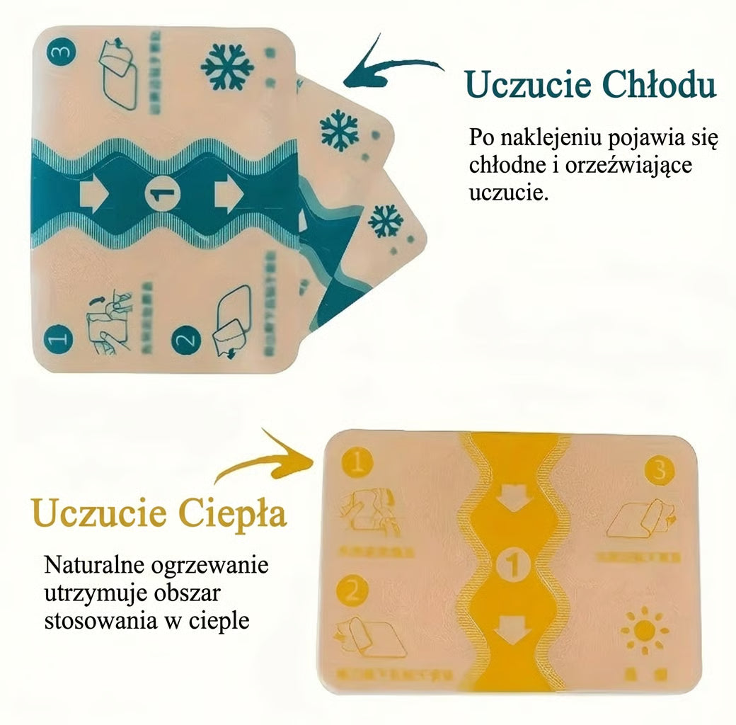 Japońskie plastry naturalne - 30 szt.