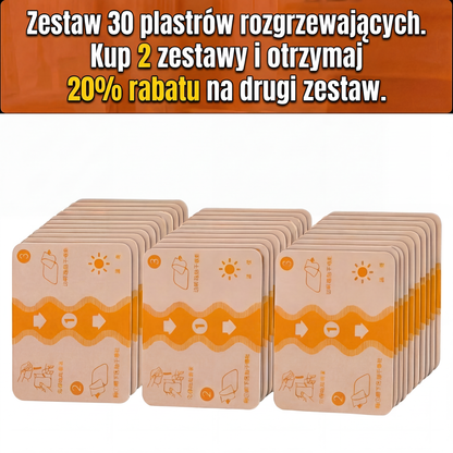 Japońskie plastry naturalne - 30 szt.