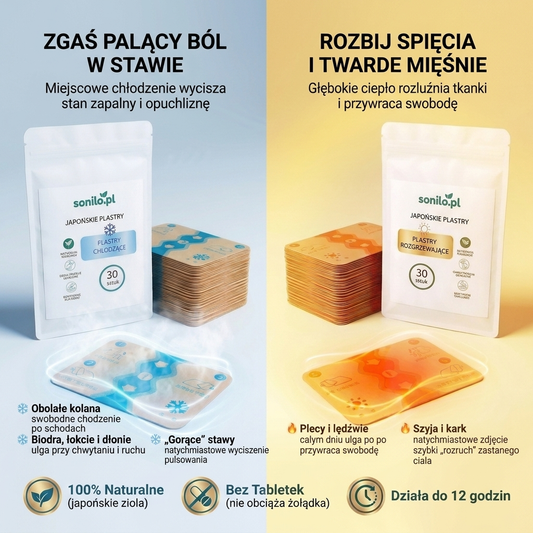 Japońskie plastry naturalne