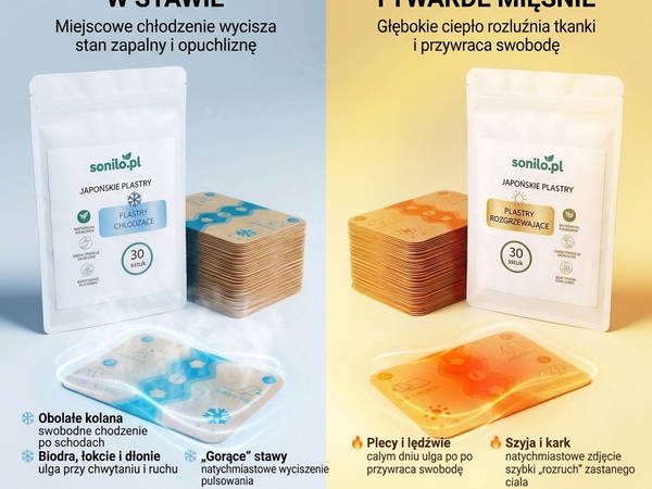 Japońskie plastry naturalne